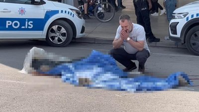 Aksaray'da yaşlı adam, çöp kamyonunun altında can verdi