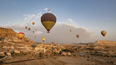 Kapadokya'yı 5 ayda 1,6 milyon turist ziyaret etti