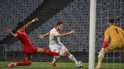 Ümit Milliler özel maçta Karadağ ile berabere kaldı