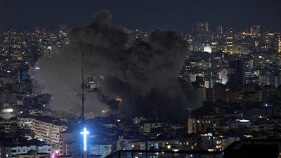 İsrail yeni hedef diye paylaştığı Lübnan'a saldırdı