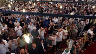 İstanbul'da bayram namazı kılındı
