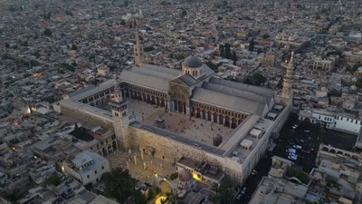 Suriye'de ilk Kurban Bayramı namazı kılındı