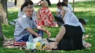 İstanbullular piknikte
