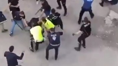 Şanlıurfa'da taşlı sopalı kavga