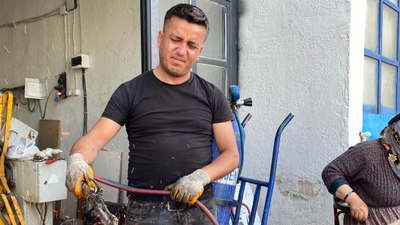Niğde'de metal ustalarının yoğun mesaisi