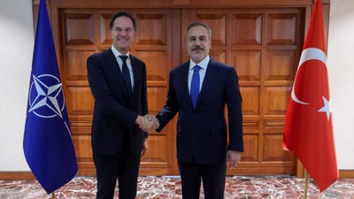 NATO Genel Sekreteri Rutte ile görüştü