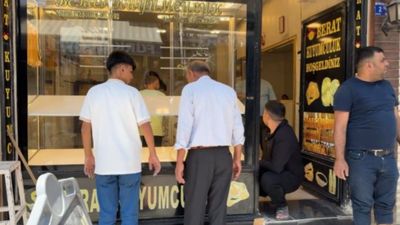 Şanlıurfa'da pompalı tüfekle kuyumcuya soygun girişimi