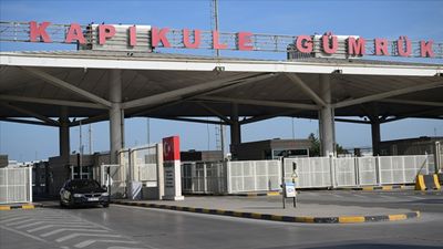 Trakya'daki sınır kapılarından bayramda 228 bin 233 yolcu geçti