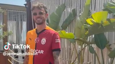 James Maddison, Galatasaray formasını giydi