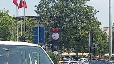 Aydın'da termometreler 39 dereceyi gösterdi