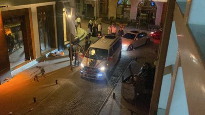 Eskişehir'de düğün konvoyunda tansiyon yükseldi