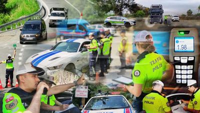Yurt genelinde gerçekleştirilen trafik denetimlerinde 403 bin sürücüye işlem yapıldı
