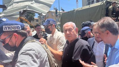 Netanyahu tepkiler sonrası sığınaktan çıktı