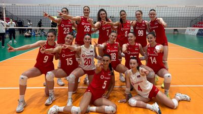 19 Yaş Altı Kadın Voleybol Milli Takımı, Balkan Şampiyonası'nı ikinci bitirdi