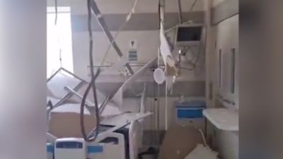İsrail'den İran'ın batısına saldırı: Bir hastaneyi hedef aldı