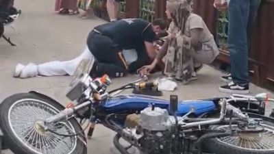 Ordu’da yaya yolunda yürüyen kadına motosiklet çarptı