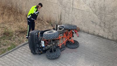 Karabük'te ATV’den düşen çocuk yaralandı, sürücü kaçtı
