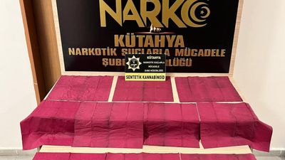 Kütahya'da uyuşturucu operasyonu