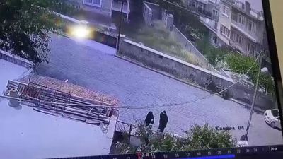 Nevşehir'de kadın kılığına giren hırsızlar kamerada
