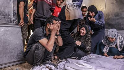 Gazze'de can kaybı 55 bin 493'e yükseldi