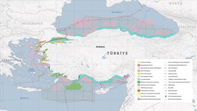 Türkiye Deniz Mekansal Planlaması Haritası tescillendi