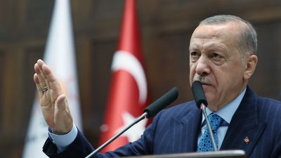 Cumhurbaşkanı Erdoğan'ın grup toplantısında izlettiği video: Artık kendi semalarımızı koruyoruz