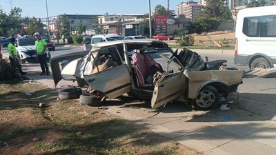 Gaziantep'te zincirleme kaza: 10 yaralı