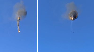 Brezilya'da yanan sıcak hava balonu düştü: 8 ölü