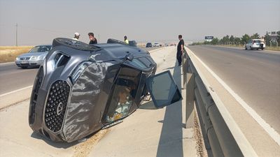 Afyonkarahisar'da otomobil devrildi: 1 ölü 3 yaralı