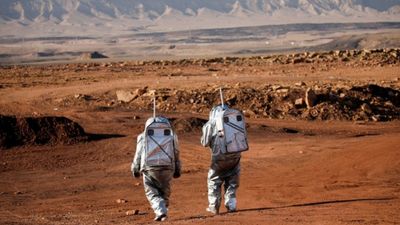Bilim insanları, Mars'a insan göndermek için harika bir iniş noktası buldu