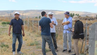 Güney Koreliler, Kayseri Kültepe'yi keşfediyor