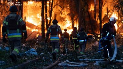 Ukrayna, Rusya'nın başkent Kiev'i 539 İHA ve 11 füze ile hedef aldığını açıkladı