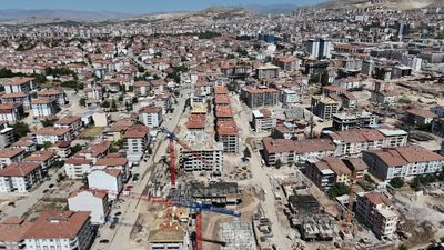 Malatya Salköprü Mahallesi'nde yeni konutlar yükseliyor