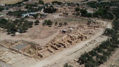 Dara Antik Kenti’nde 1500 yıllık mozaik gün yüzüne çıkarıldı