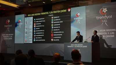 1. Lig'de 2025-2026 sezonunun fikstürü çekildi