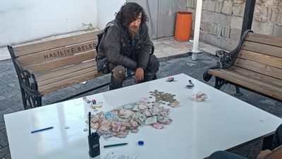 Şanlıurfa’da dilencinin üzerinden 20 bin lira çıktı