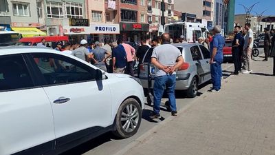 Yozgat'ta plakasız motosiklet kullanan ehliyetsiz sürücü, yayaya çarptı