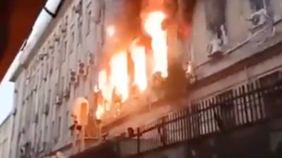 Mısır'da iletişim merkezinde çıkan yangında 22 kişi yaralandı