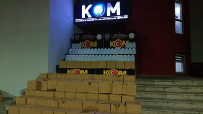 Adana'da 1 ton 690 litre kaçak etil alkol ele geçirildi