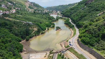 Trabzon'un simgelerinden Sera Gölü kirlilikten dolayı risk altında