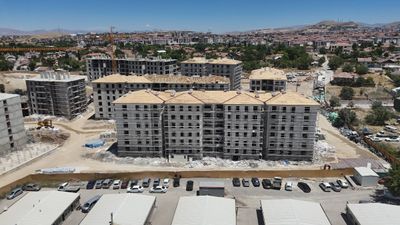 Malatya Kilittepe'de 770 deprem konutu daha yıl sonunda teslim edilecek