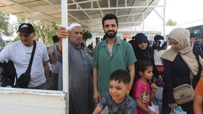 Suriyeliler Türkiye'ye teşekkürle veda ediyor