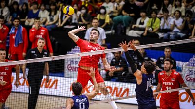 A Milli Erkek Voleybol Takımı, ABD'ye yenildi