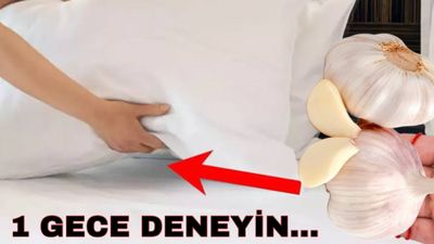 Sarımsak kokusuyla uyumanın faydası şaşırttı