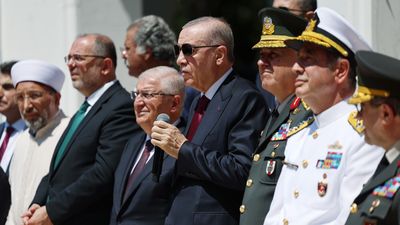 Cumhurbaşkanı Erdoğan: 9 yeni camimizi Peygamber ocağına kazandırdık