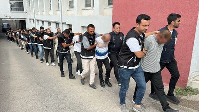 'Narkokapan-Adana 2' operasyonu: 152 tutuklama
