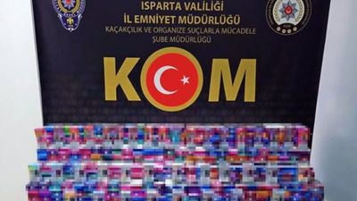 Isparta'da kaçak elektronik sigara operasyonu: 1,8 milyon TL'lik ürün ele geçirildi