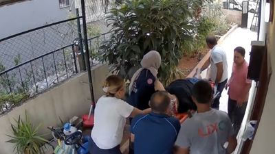 Adana'da eve gelen kargocu hayat kurtardı