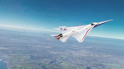 Süpersonik uçak NASA X-59, ilk uçuş için gün sayıyor
