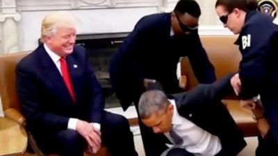 Trump'tan ilginç paylaşım: Yapay zeka ile Obama'yı hapse attırdı